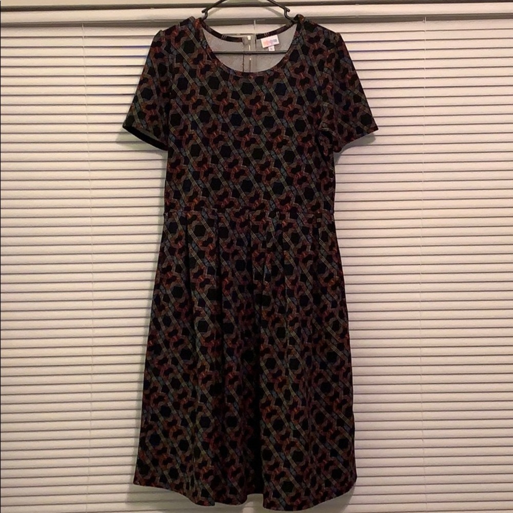 LuLaRoe Amelia Dress Size Large